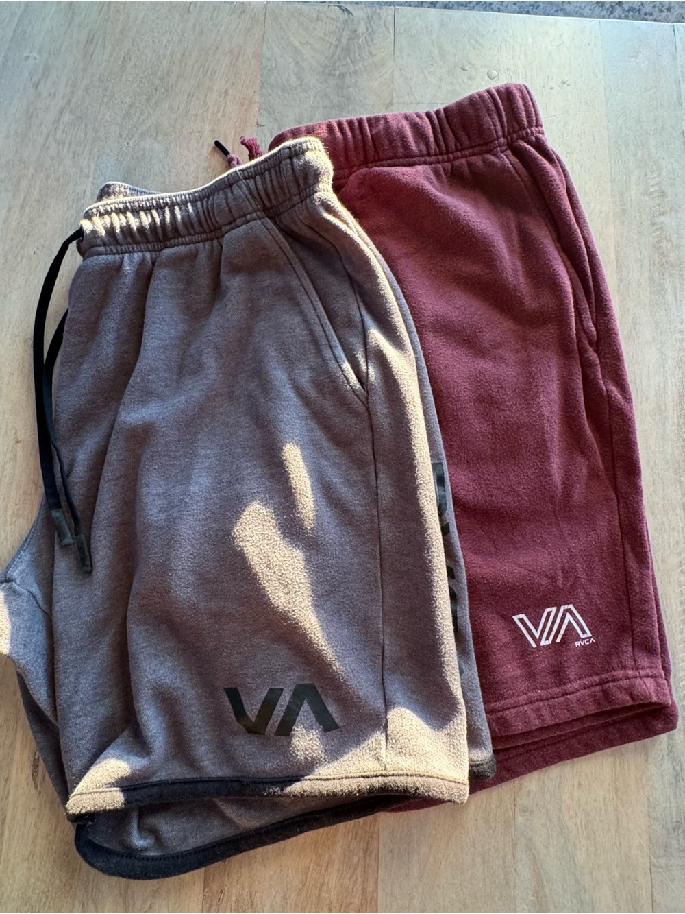Bundle (2) Men's RVCA Fleece Shorts
